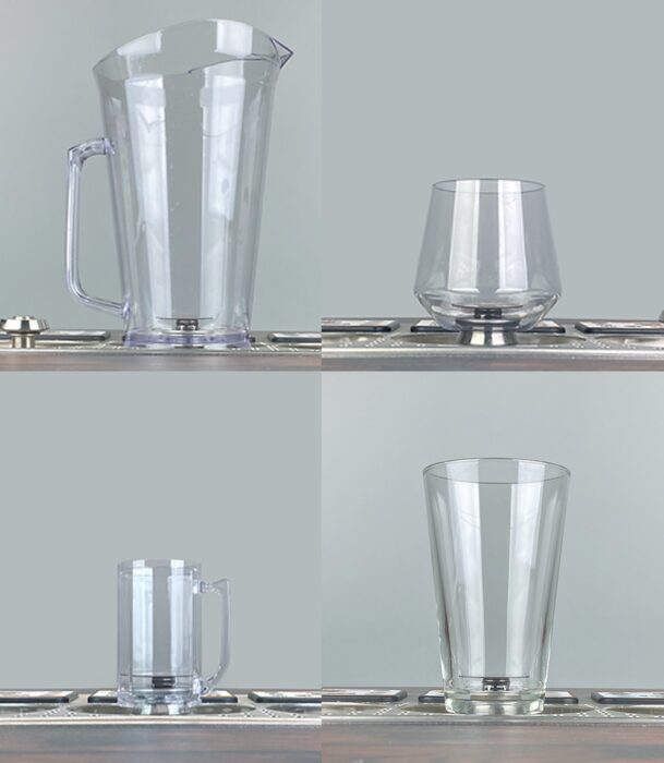 Glass, pints and pitchers