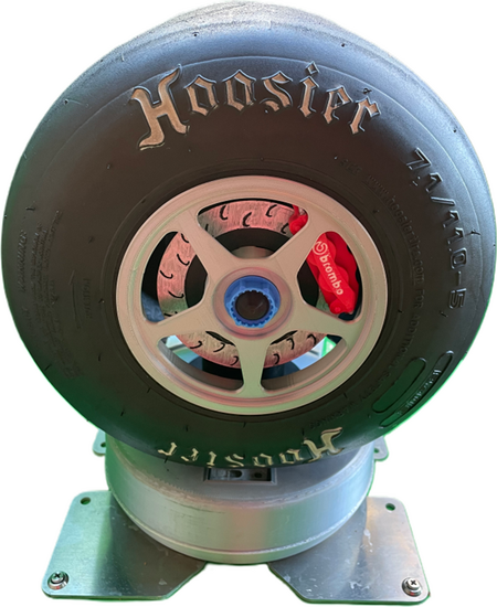 Racing tire housing